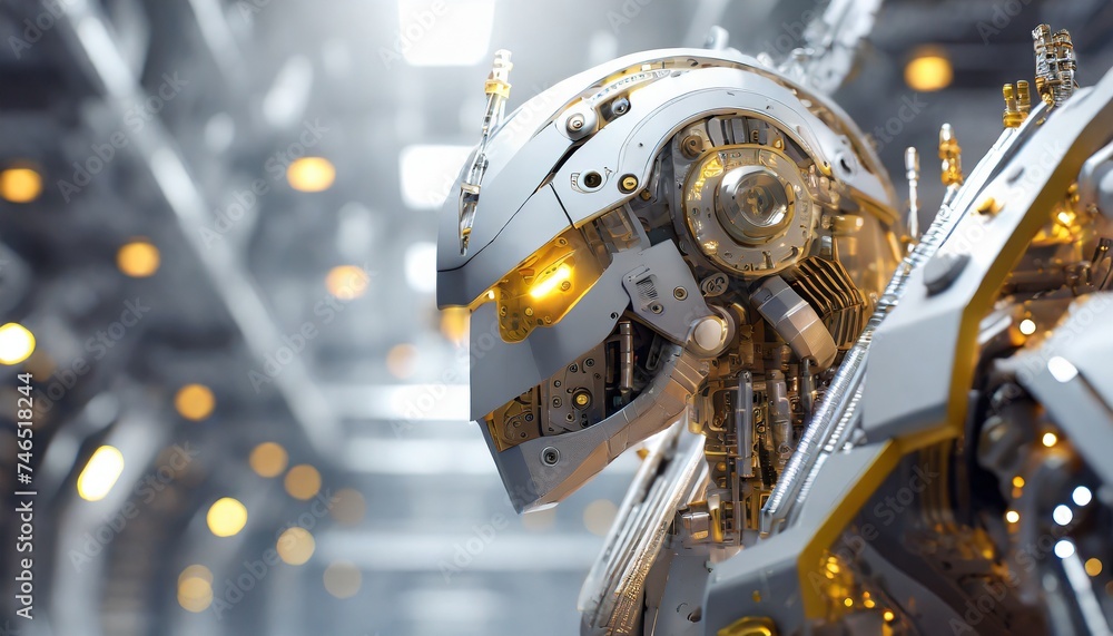 3d render of a robot with a sign 3d render of a robot with a sign