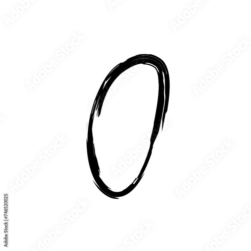 Set of handmade lines, brush lines, underlines. Hand-drawn collection of doodle style various shapes. Art Lines. Isolated on white. Vector illustration