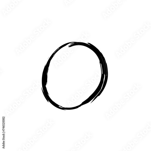 Set of handmade lines, brush lines, underlines. Hand-drawn collection of doodle style various shapes. Art Lines. Isolated on white. Vector illustration