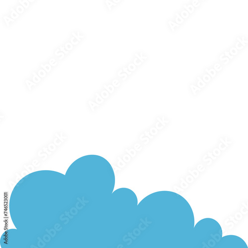 Blue Cloud Footer