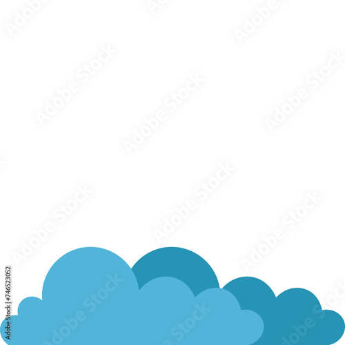 Blue Cloud Footer
