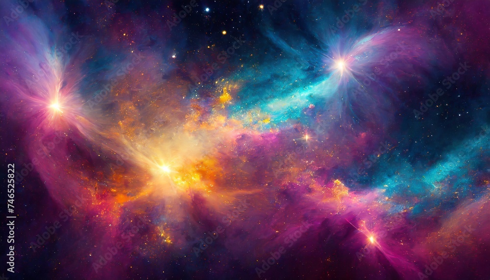 space nebula space - obrazy, fototapety, plakaty 