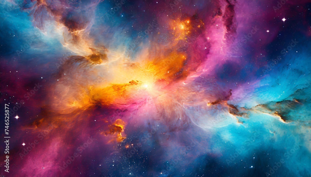 Fototapeta premium space nebula space