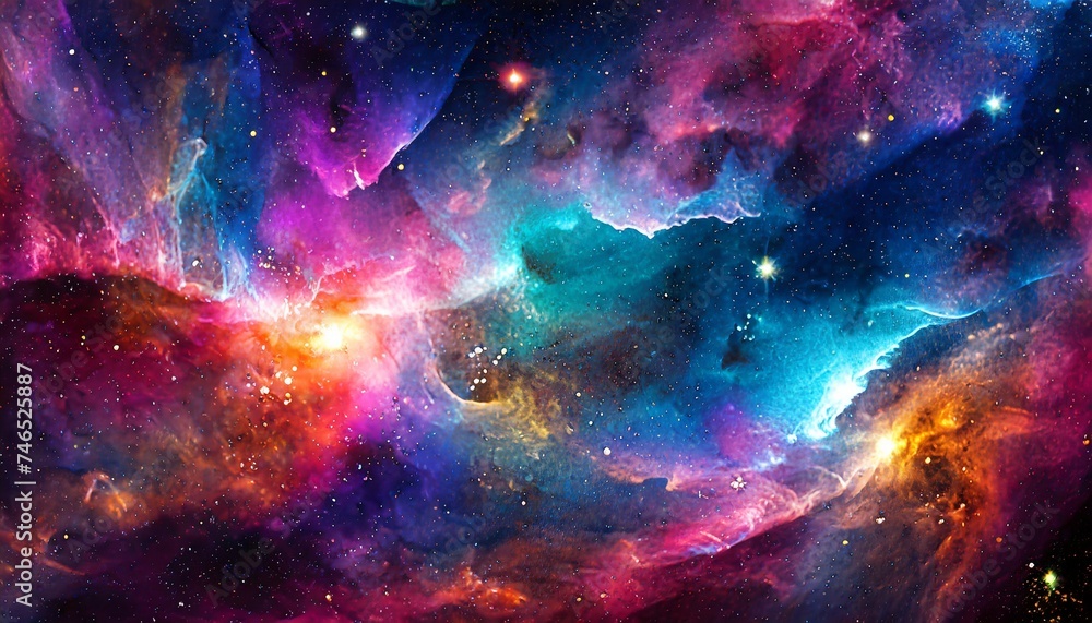space nebula space - obrazy, fototapety, plakaty 