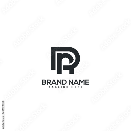 Free Download Alphabet DN ND letter logo design vector template. Initials monogram icon. - GFXLoad