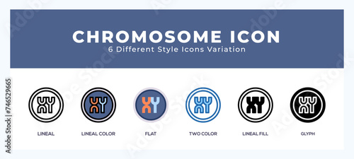 Wallpaper Mural Chromosome icon. high quality icon symbol for web design Torontodigital.ca