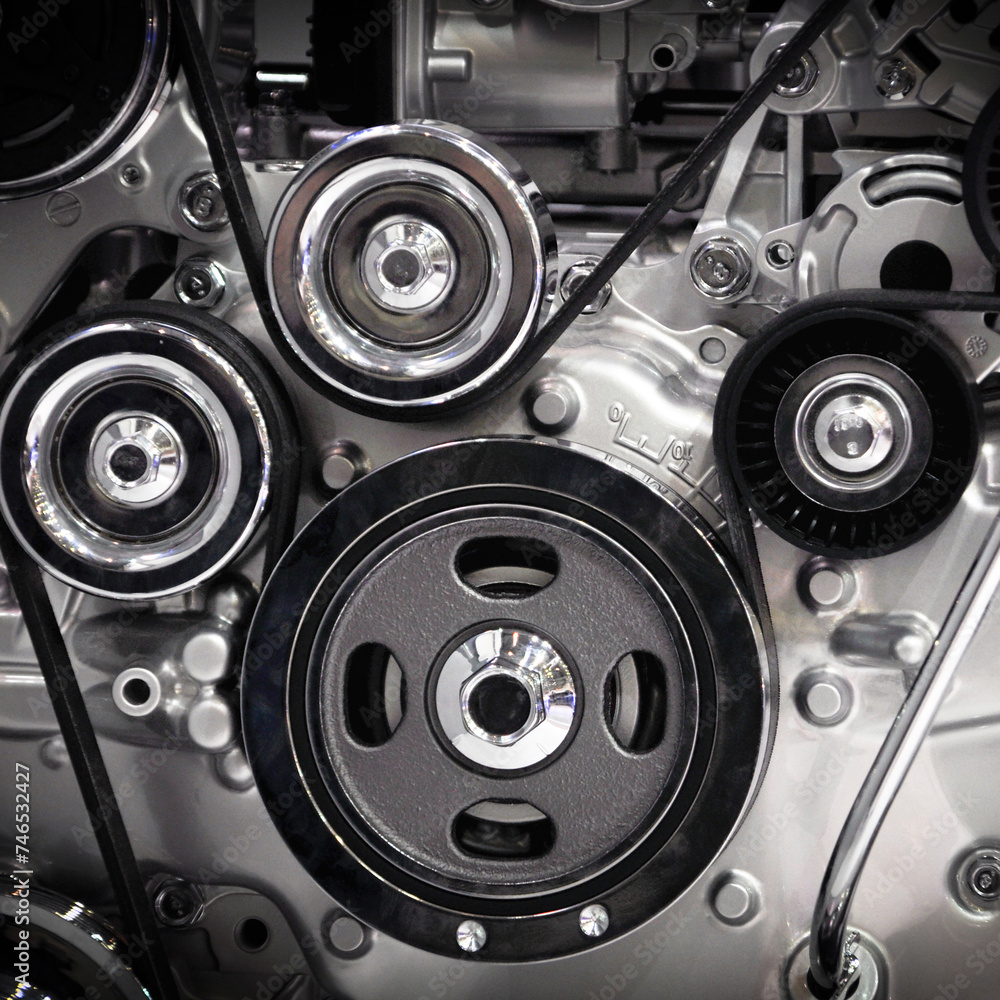 New generation car engine consuming less fuel New generation car engine consuming less fuel