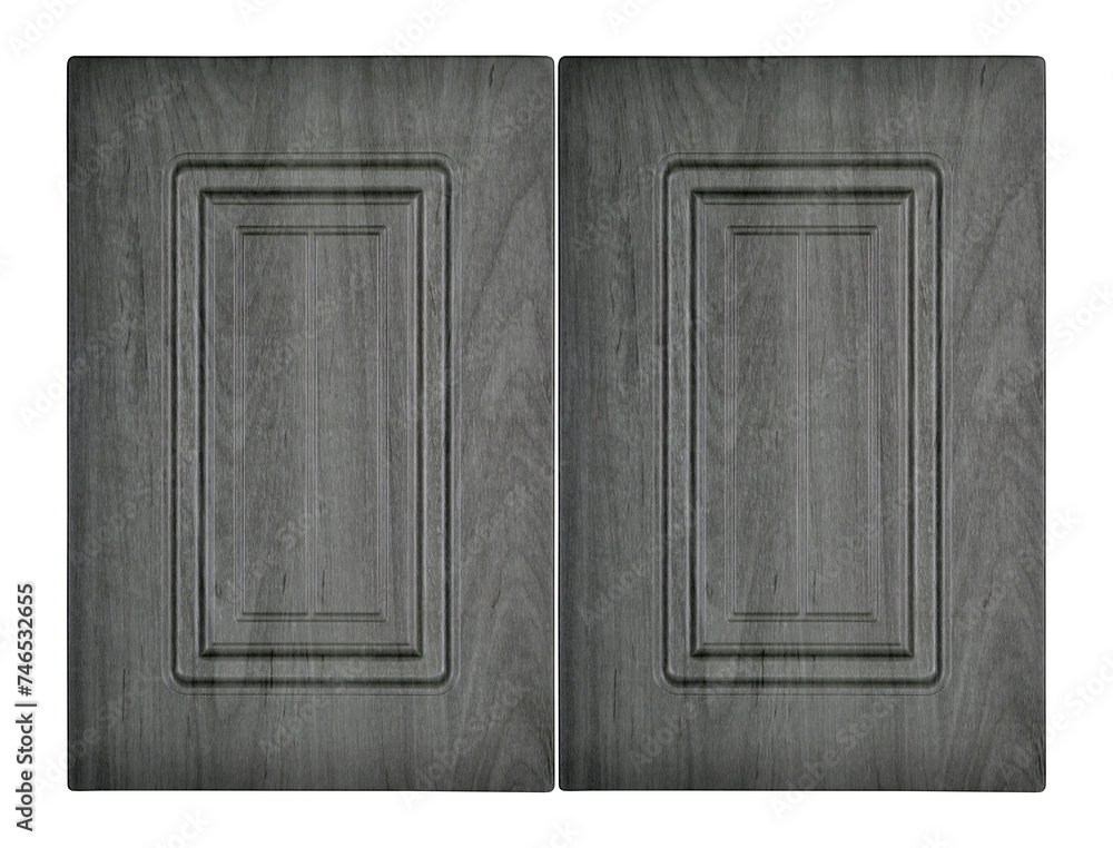 Decorative a grey black white wooden kitchen cabinet door