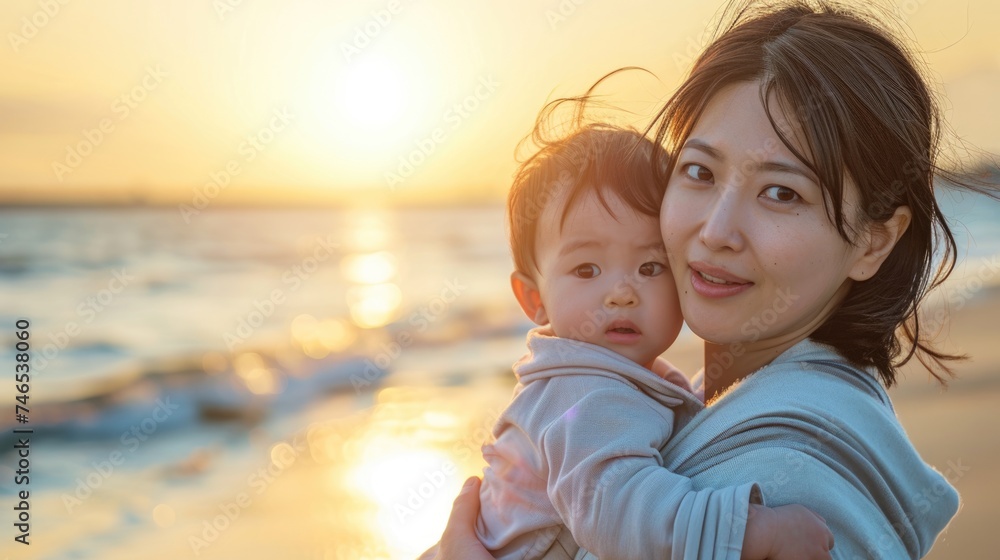 A Mother's Embrace. Fictional Character Created By Generated By Generated AI. A Mother's Embrace. Fictional Character Created By Generated By Generated AI.