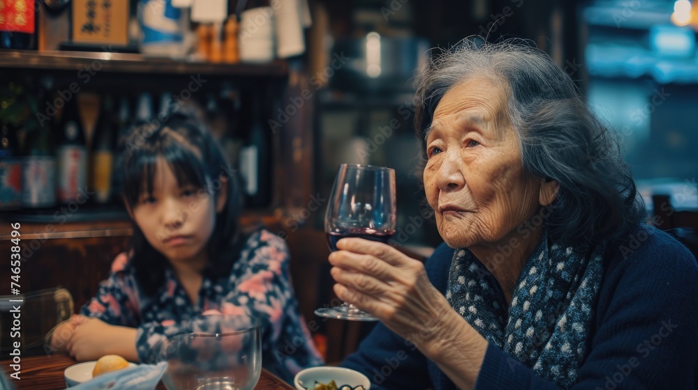 Enjoying Wine with Friends or Family. Fictional Character Created By Generated By Generated AI. Enjoying Wine with Friends or Family. Fictional Character Created By Generated By Generated AI.