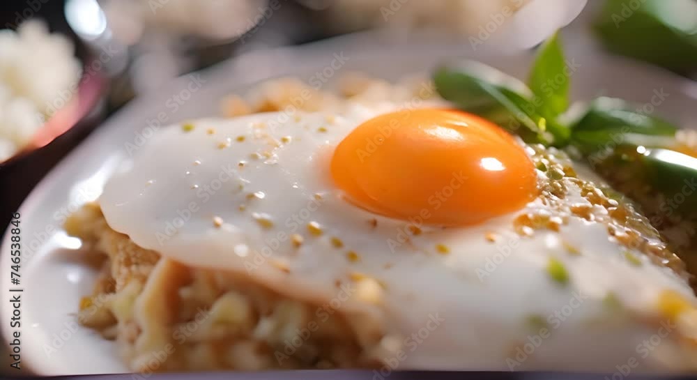 Healthy Breakfast: Eggs and Porridge Healthy Breakfast: Eggs and Porridge