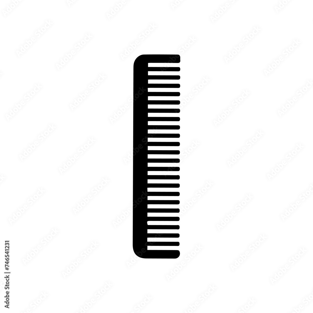 Comb and scissors icon. Scissors hairbrush vector illustration, Hair combs and scissors set isolated on a white background. Barber icon,vector Comb and scissors icon. Scissors hairbrush vector illustration, Hair combs and scissors set isolated on a white background. Barber icon,vector
