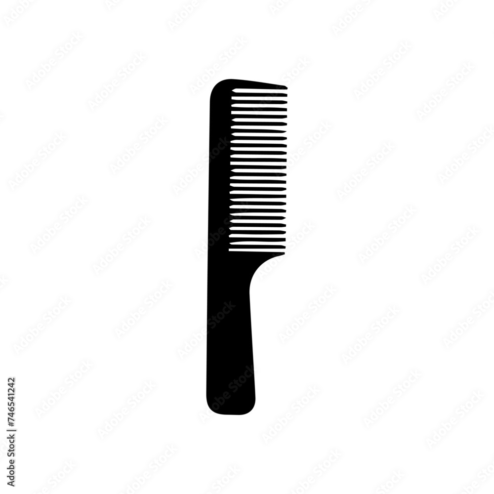 Comb and scissors icon. Scissors hairbrush vector illustration, Hair combs and scissors set isolated on a white background. Barber icon,vector Comb and scissors icon. Scissors hairbrush vector illustration, Hair combs and scissors set isolated on a white background. Barber icon,vector