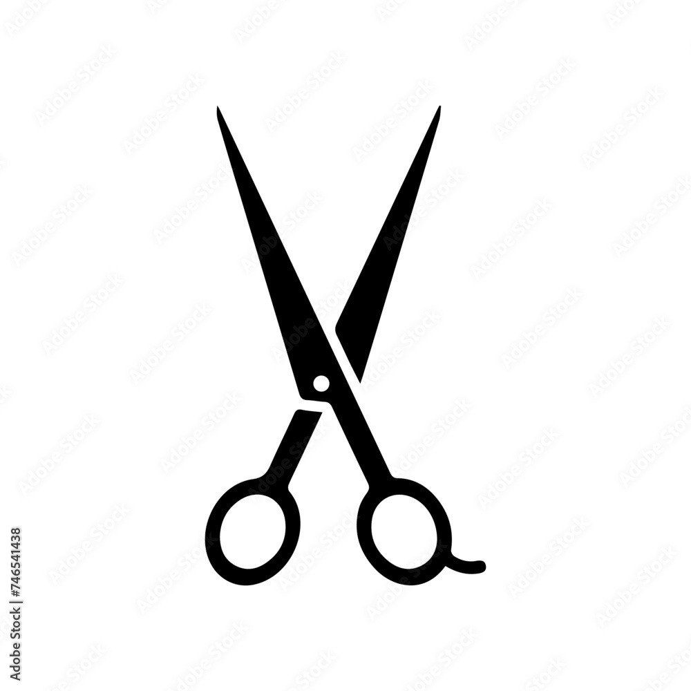 Comb and scissors icon. Scissors hairbrush vector illustration, Hair combs and scissors set isolated on a white background. Barber icon,vector Comb and scissors icon. Scissors hairbrush vector illustration, Hair combs and scissors set isolated on a white background. Barber icon,vector