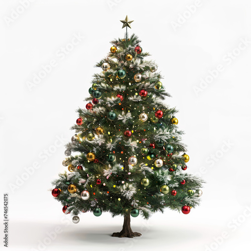 christmas tree with gifts