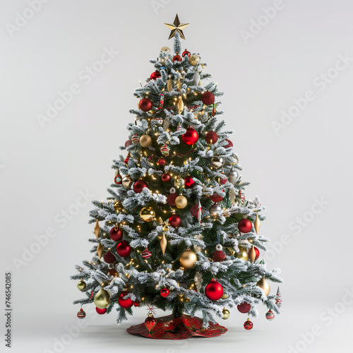 decorated christmas tree