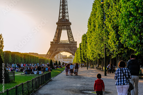 Torre Eiffel de Paris photo