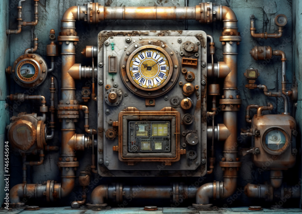 Steampunk theme background
Steampunk theme background