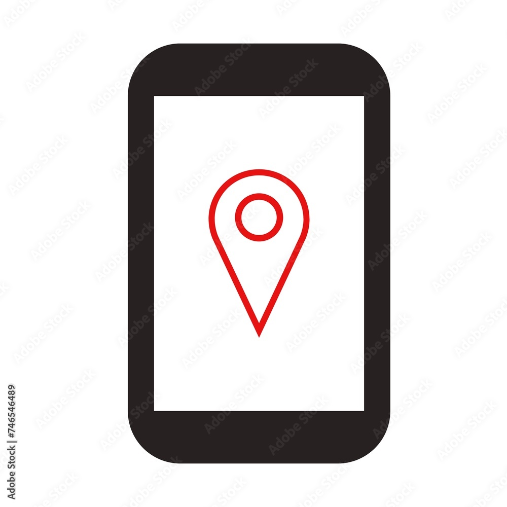 Gps location pointer illustration art Gps location pointer illustration art
