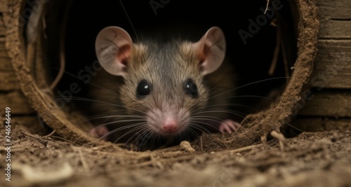  Curiosity piqued - A mouse's quest for adventure