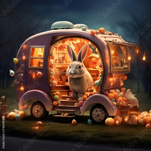 Road to Easter Joy: Bunny's Egg-Mobile Tour photo
