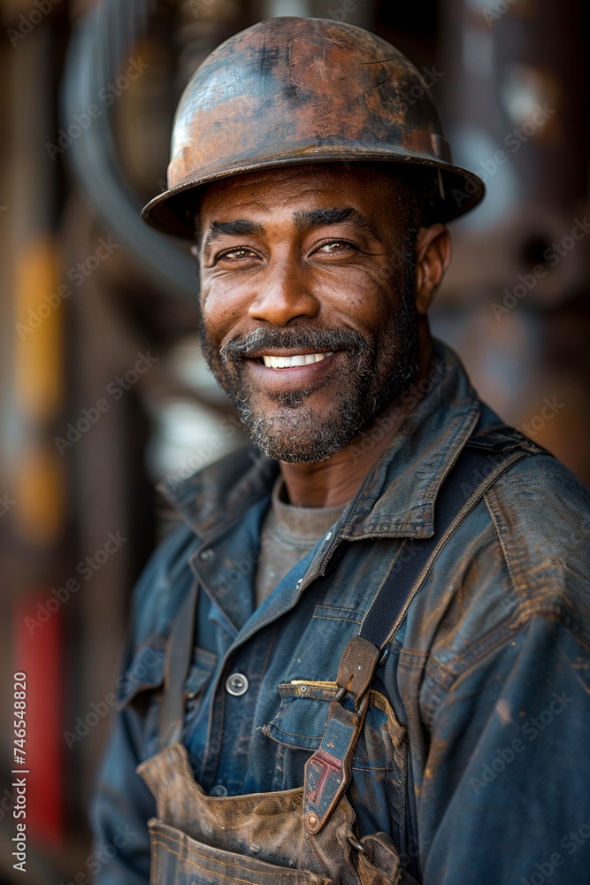 industrial worker, wearing a helmet, operates machinery with professionalism and dedication at the construction site. industrial worker, wearing a helmet, operates machinery with professionalism and dedication at the construction site.