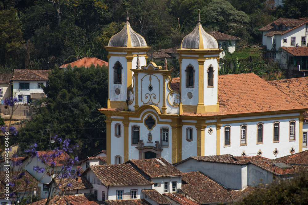 Sanctuary of Our Lady of Conception by Antonio Dias in Ouro Preto Minas Gerais