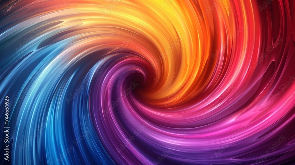 Neon Colors Swirl Neon Colors Swirl