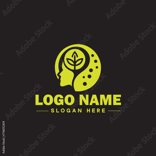  Environmental logo ecologic green nature farm business logo icon editable vector