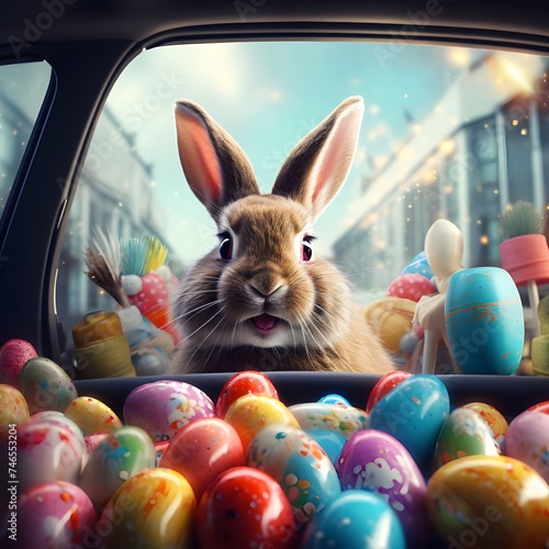 Road to Easter Joy: Bunny's Egg-Mobile Tour © Harmony