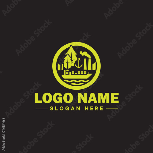  Environmental logo ecologic green nature farm business logo icon editable vector