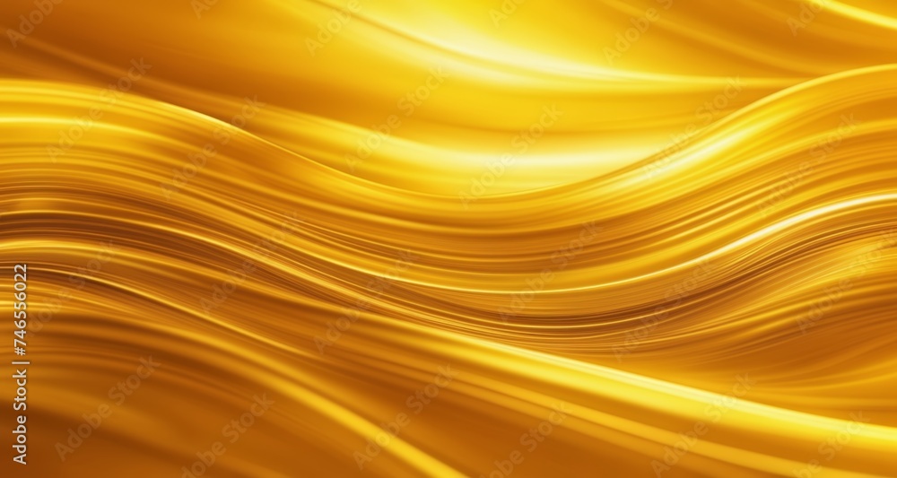 Golden waves of light, a symbol of prosperity and wealth Golden waves of light, a symbol of prosperity and wealth