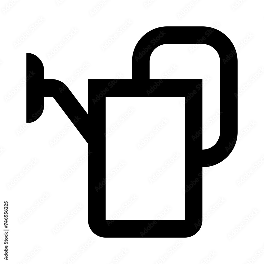 Watering Can Line Icon Watering Can Line Icon