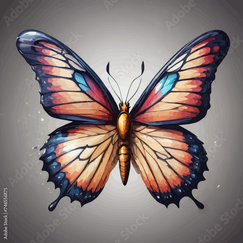 Butterfly Cartoon Design Very Cool © SIGIT