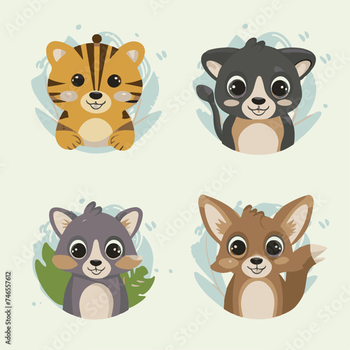 Collection_of_cute_wild_animals_illustrations