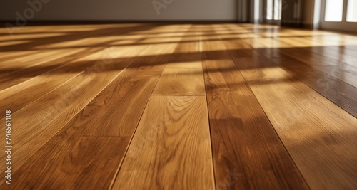 Sleek and modern hardwood floor