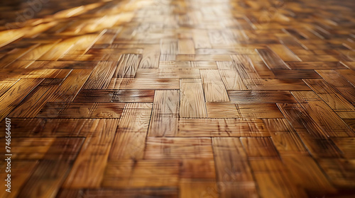 Floor from bamboo wood texture background.