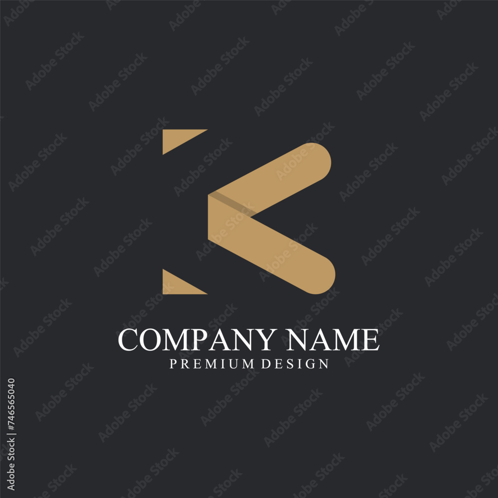 Simple Design of K Letter Elements Simple Design of K Letter Elements