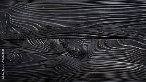 Blackwood for wall texture background.