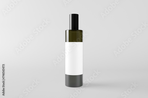Bottle Spray Fragrance Oil Mockup 3D Illustration
