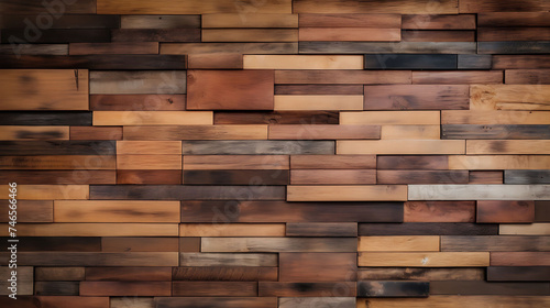 Wooden panels background texture surface.
