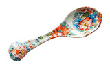 Porcelain Spoon for Stylish Meals On Transparent Background.