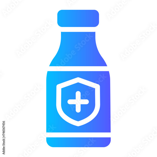 rubbing alcohol gradient icon