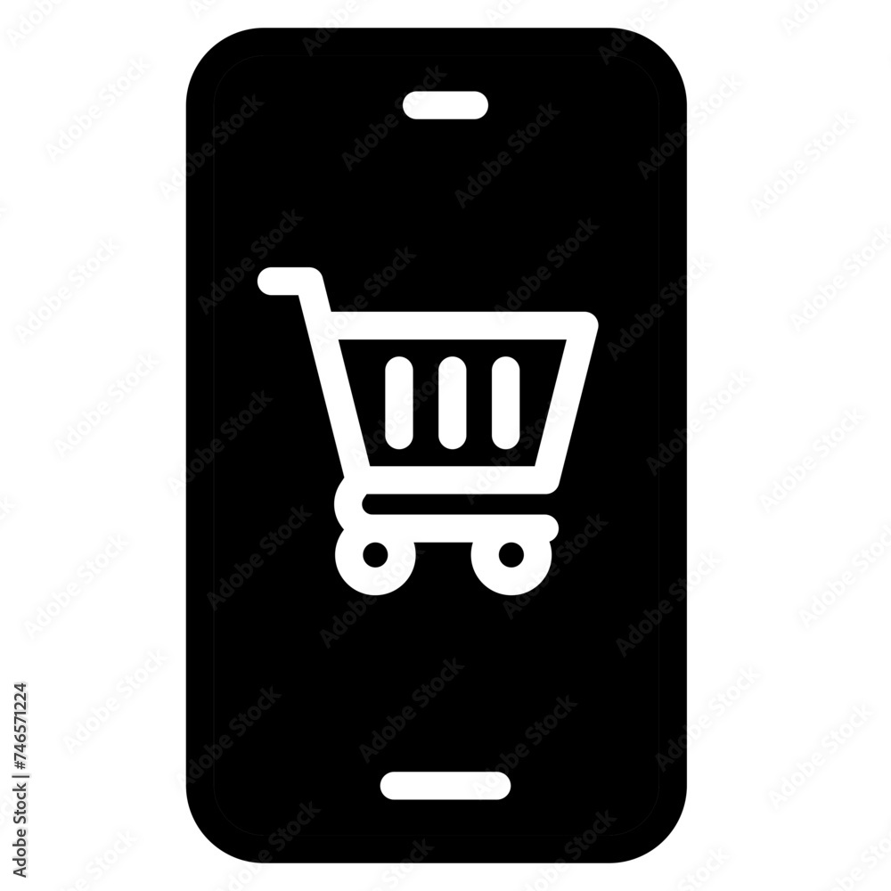 Shopping Online on Website or Mobile Application Vector Icon. E-shop icon. Web sale sign Marketing and Digital marketing Add to cart shopping online icon Shopping Online on Website or Mobile Application Vector Icon. E-shop icon. Web sale sign Marketing and Digital marketing Add to cart shopping online icon
