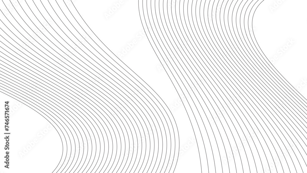 © Badi - Line wave abstract stripes design wallpaper background vector image for backdrop or presentation