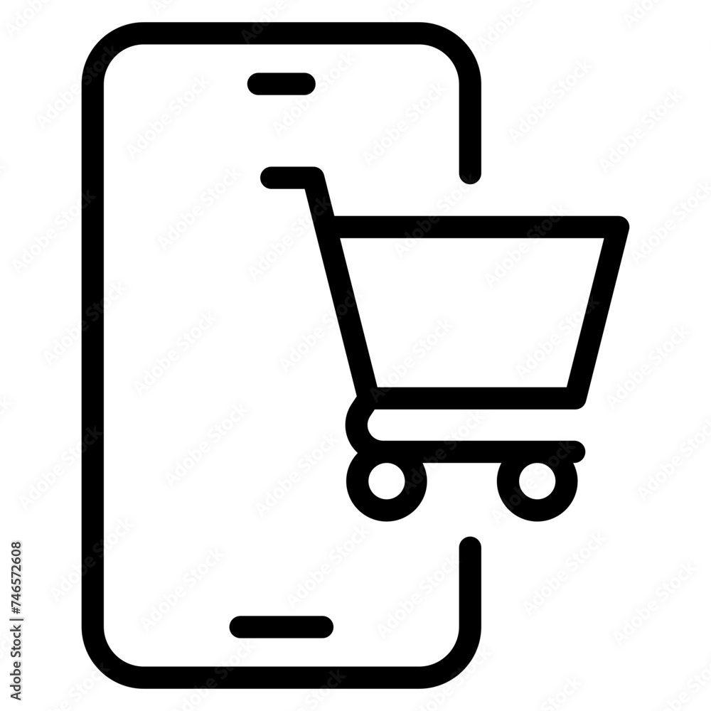 Shopping Online on Website or Mobile Application Vector Icon. E-shop icon. Web sale sign Marketing and Digital marketing Add to cart shopping online icon Shopping Online on Website or Mobile Application Vector Icon. E-shop icon. Web sale sign Marketing and Digital marketing Add to cart shopping online icon
