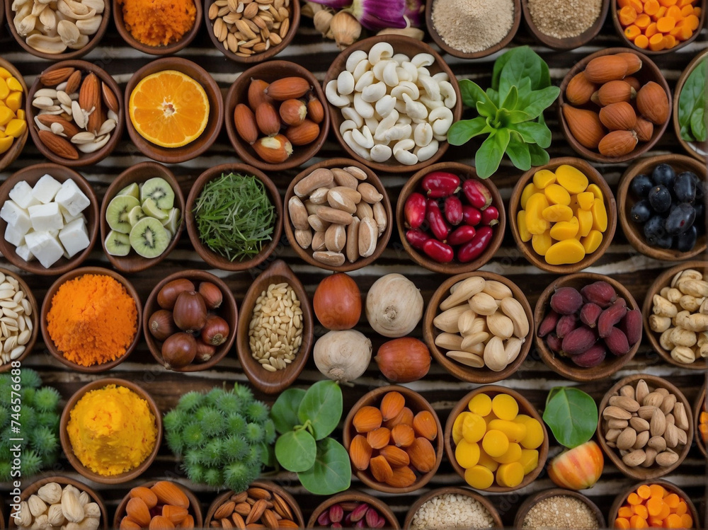 fruit and nuts background fruit and nuts background