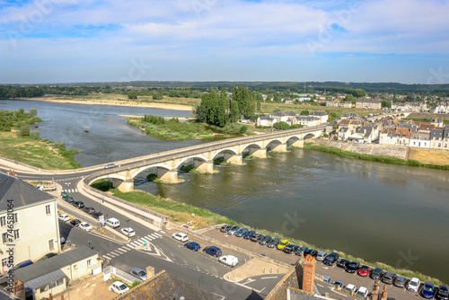 Views from the town of Amboise, France