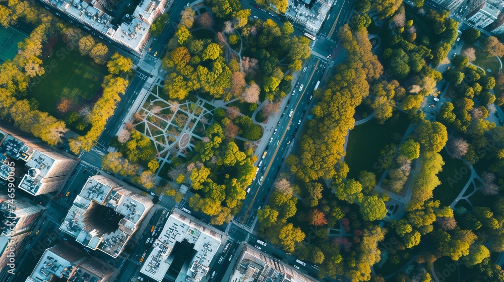 aerial view of city from above. Bird's eye view. Cityscape. Landscape aerial view of city from above. Bird's eye view. Cityscape. Landscape
