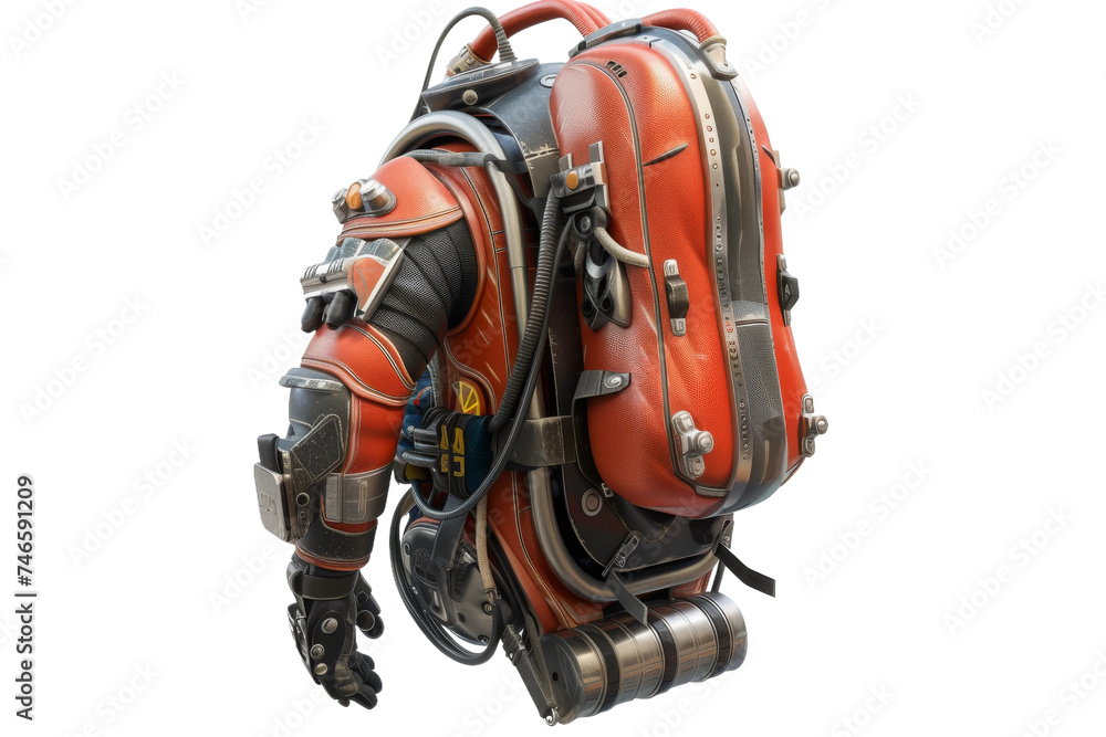 Jetpack isolated on transparent background